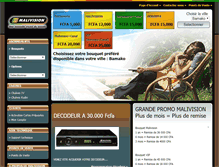 Tablet Screenshot of malivision.com